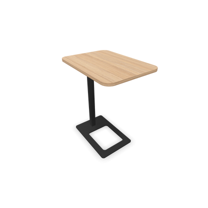 Narbutas MOBI Loungetisch Gestell Schwarz - Tischplatte Bernsteineichendekor - 6020400