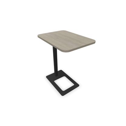 Narbutas MOBI Loungetisch Gestell Schwarz - Tischplatte Holzdekor grau - 6020403