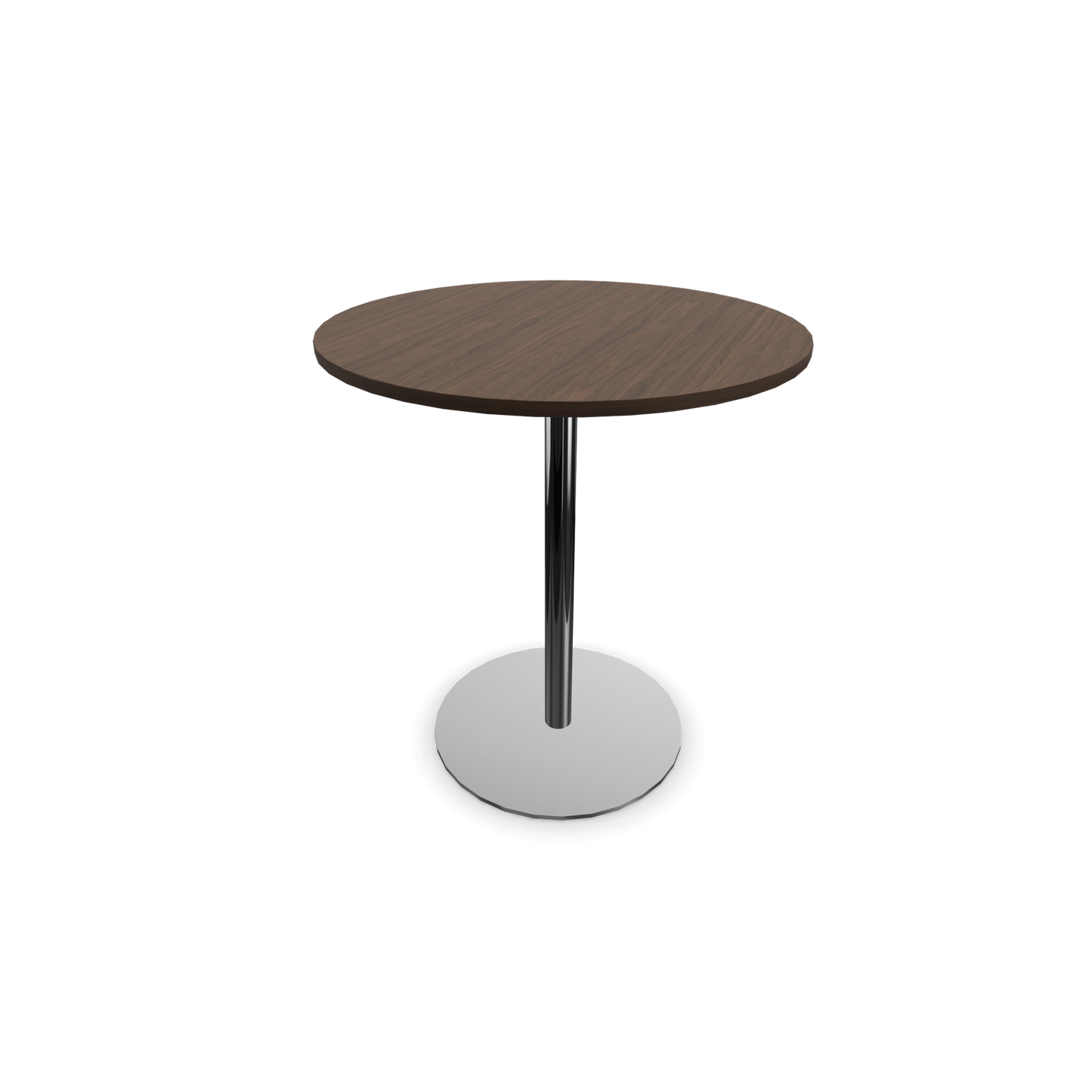 Narbutas Sito Kaffetisch rund 700mm Nussbaumdekor dunkel - 6020454