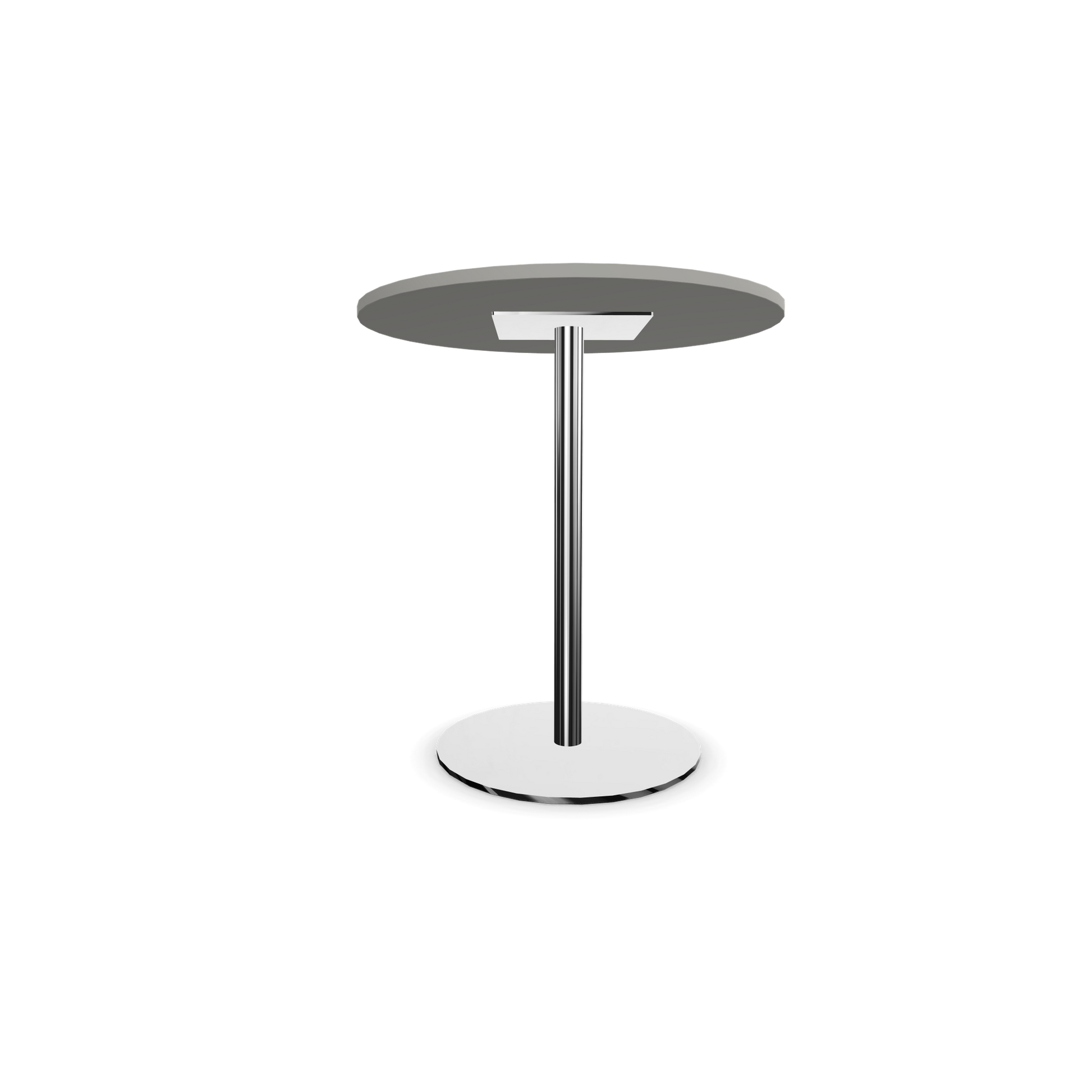 Narbutas Sito Kaffetisch rund 700mm Perlgrau Ansicht von unten - 6020459