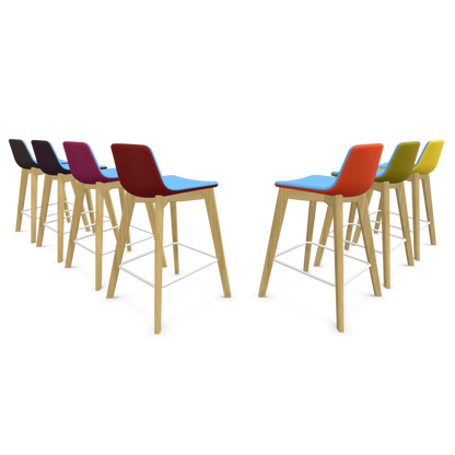 Twist & Sit Barhocker Sitzhöhe 635mm - Esche natur - Verschiedene Varianten - 6020820