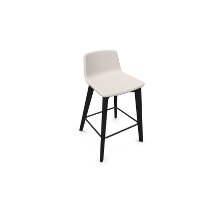 Twist & Sit Barhocker Sitzhöhe 635mm - Esche schwarz - Stoff Beige - 6021972
