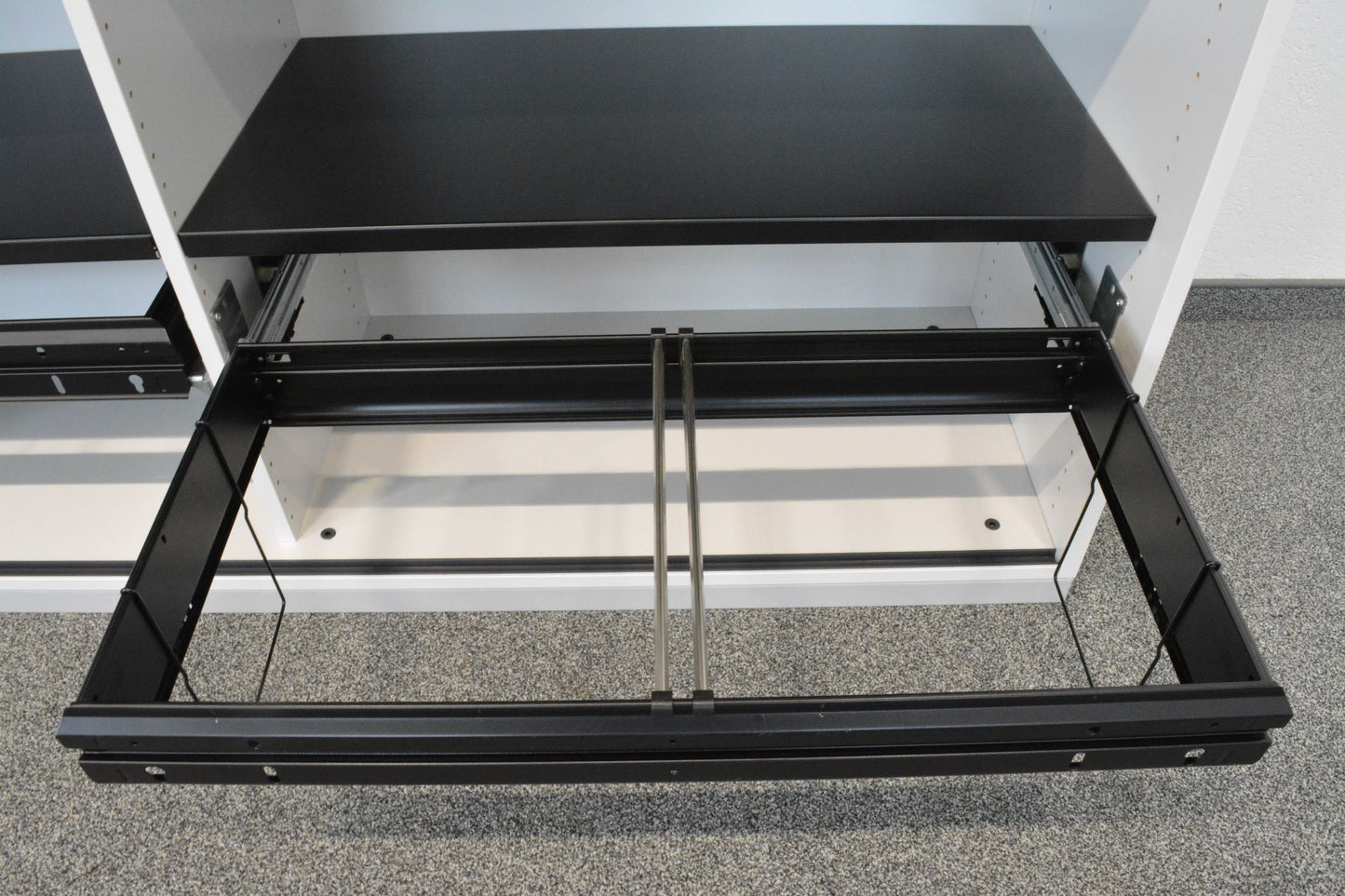 Steelcase Share It Hängeregister-Einsatz Metall Schwarz - 6022547