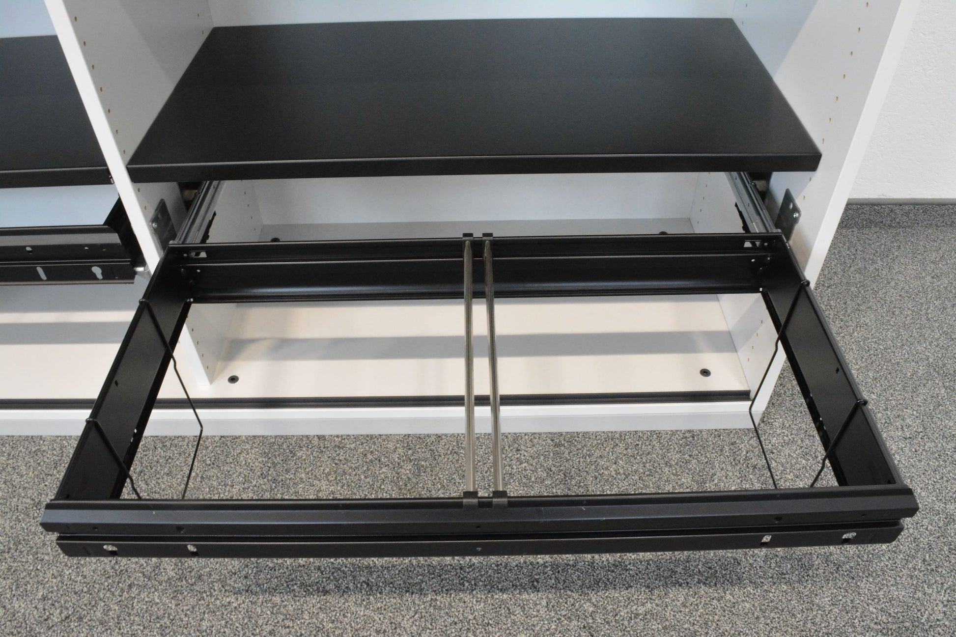Steelcase Share It Hängeregister-Einsatz Metall Schwarz - 6022547
