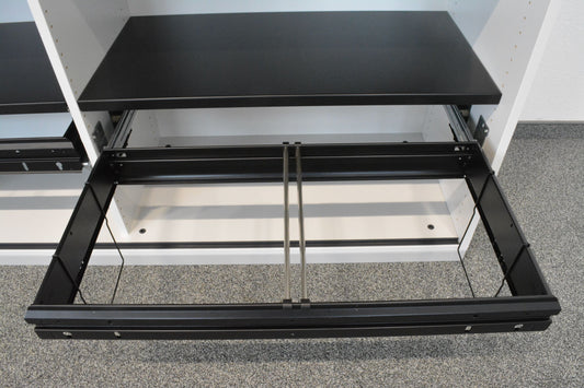 Steelcase Share It Hängeregister-Einsatz Metall Schwarz