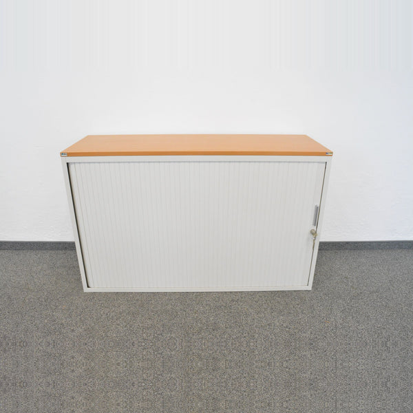 Lista Office Storage Lateralschrank 2-OH - 1200mm - Weiss - 2 Schlüssel