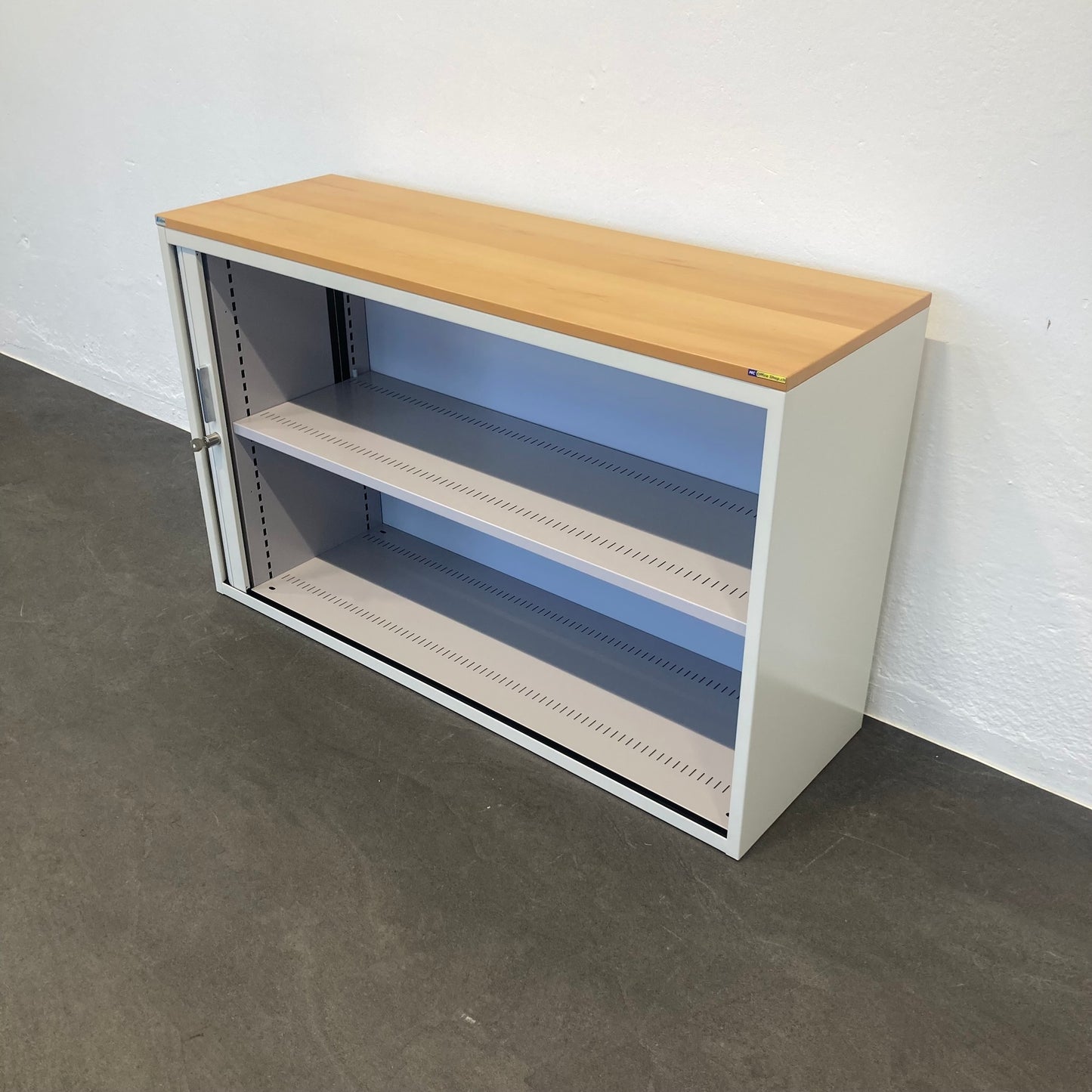 Lista Office Storage Lateralschrank seitliche Ansicht offen - 6022660