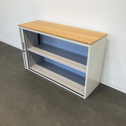 Lista Office Storage Lateralschrank seitliche Ansicht offen - 6022660