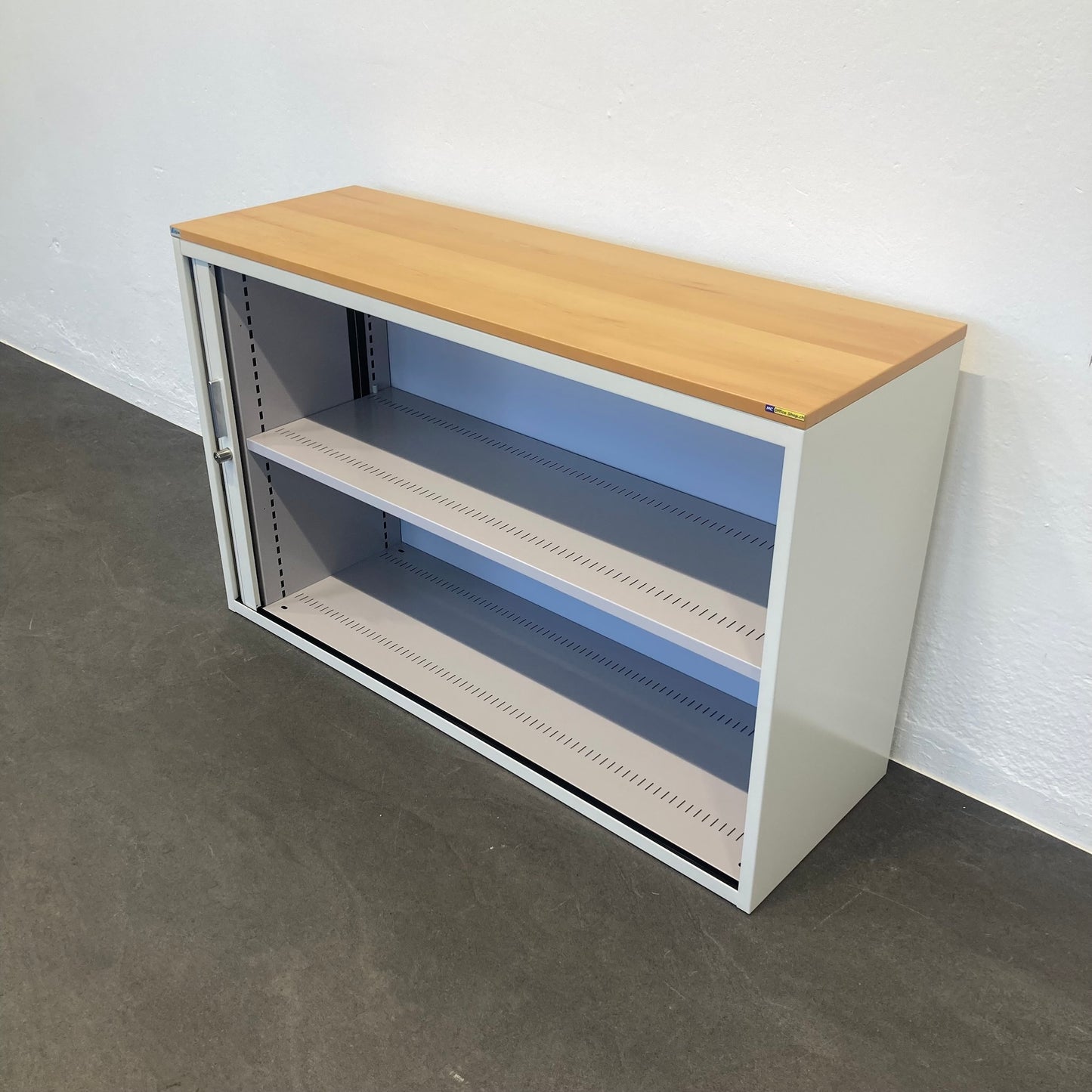 Lista Office Storage Lateralschrank seitliche Ansicht offen - 6022661