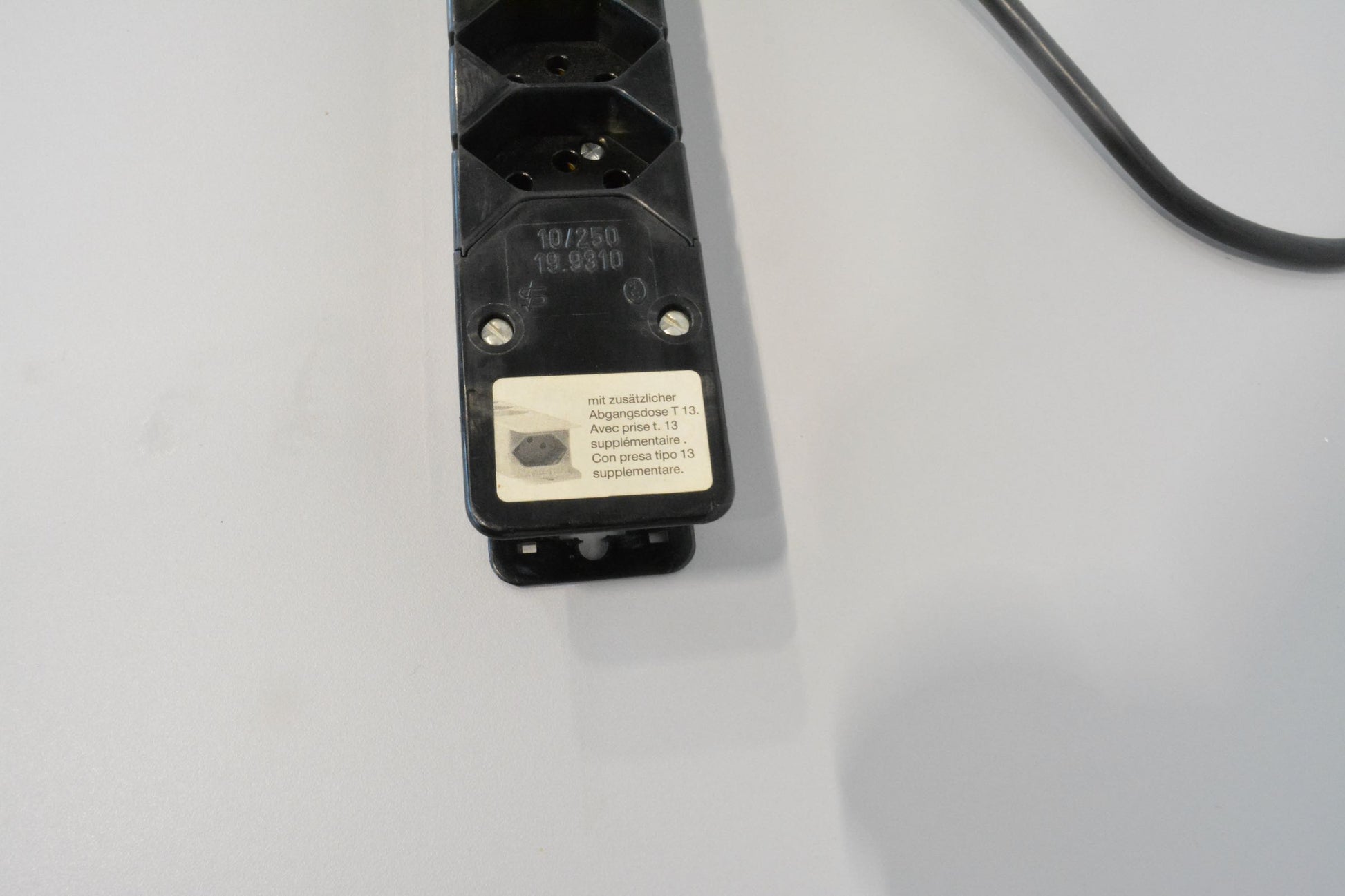 Mehrfachstecker Detailfoto