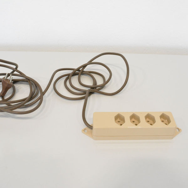 Max Hauri Basic Mehrfachstecker Beige - 4 Anschlüsse