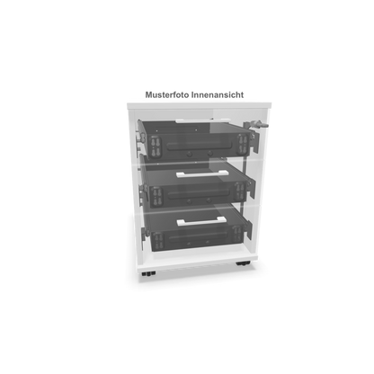 Narbutas Optima Roll-Korpus mit dem Top 1000 Schubladen system mit Soft-Closing
