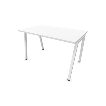 Narbutas Nova A Schreibtisch 1200x700mm - Gestell Weiss  - Weiss - 6023719