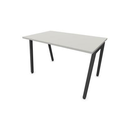 Narbutas Nova A Schreibtisch 1200x700mm -  Gestell Dunkelgrau  - Perlgrau - 6023740