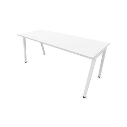 Narbutas Nova A Schreibtisch 1800x700mm - Gestell Weiss  - Weiss - 6023946