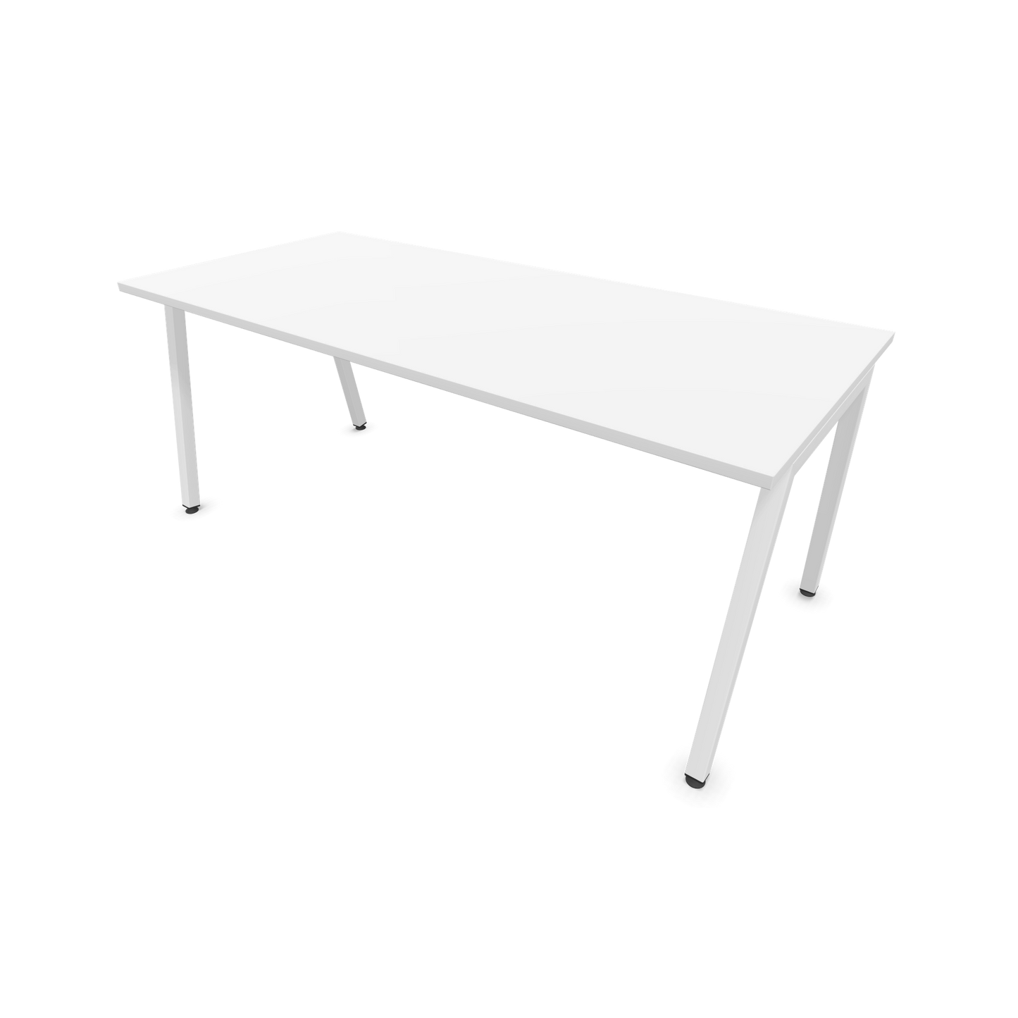 Narbutas Nova A Schreibtisch 1800x800mm - Gestell Weiss  - Weiss - 6023982
