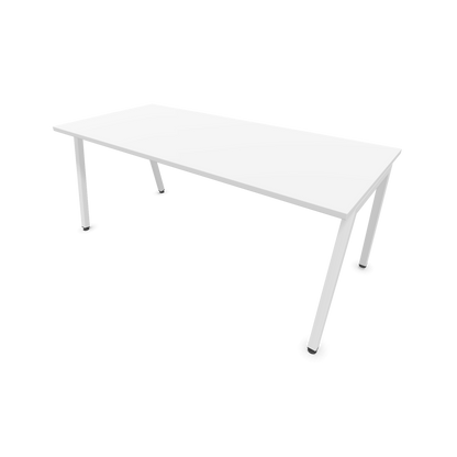 Narbutas Nova A Schreibtisch 1800x800mm - Gestell Weiss  - Weiss - 6023982