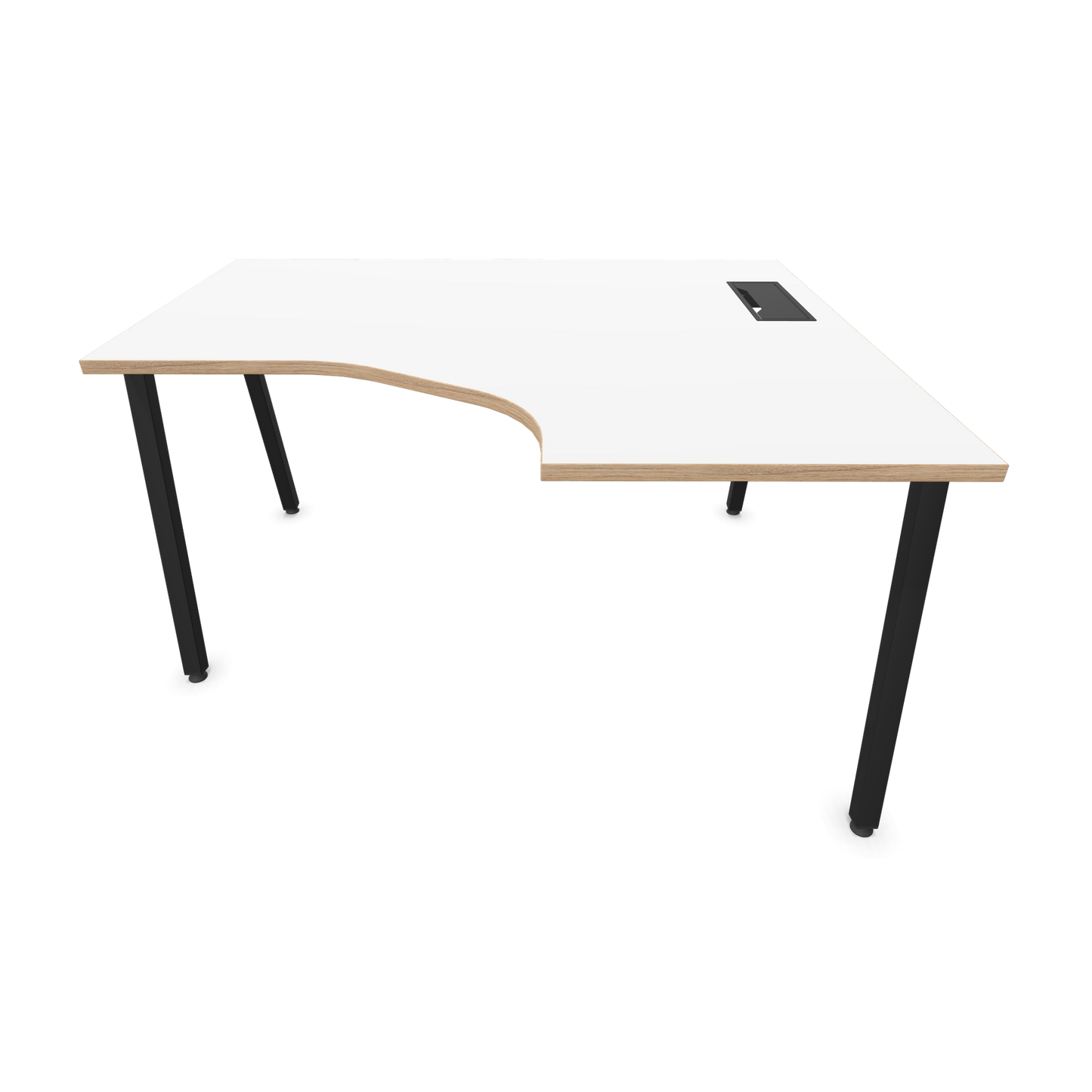 Narbutas Nova A Eckschreibtisch Gestell Schwarz