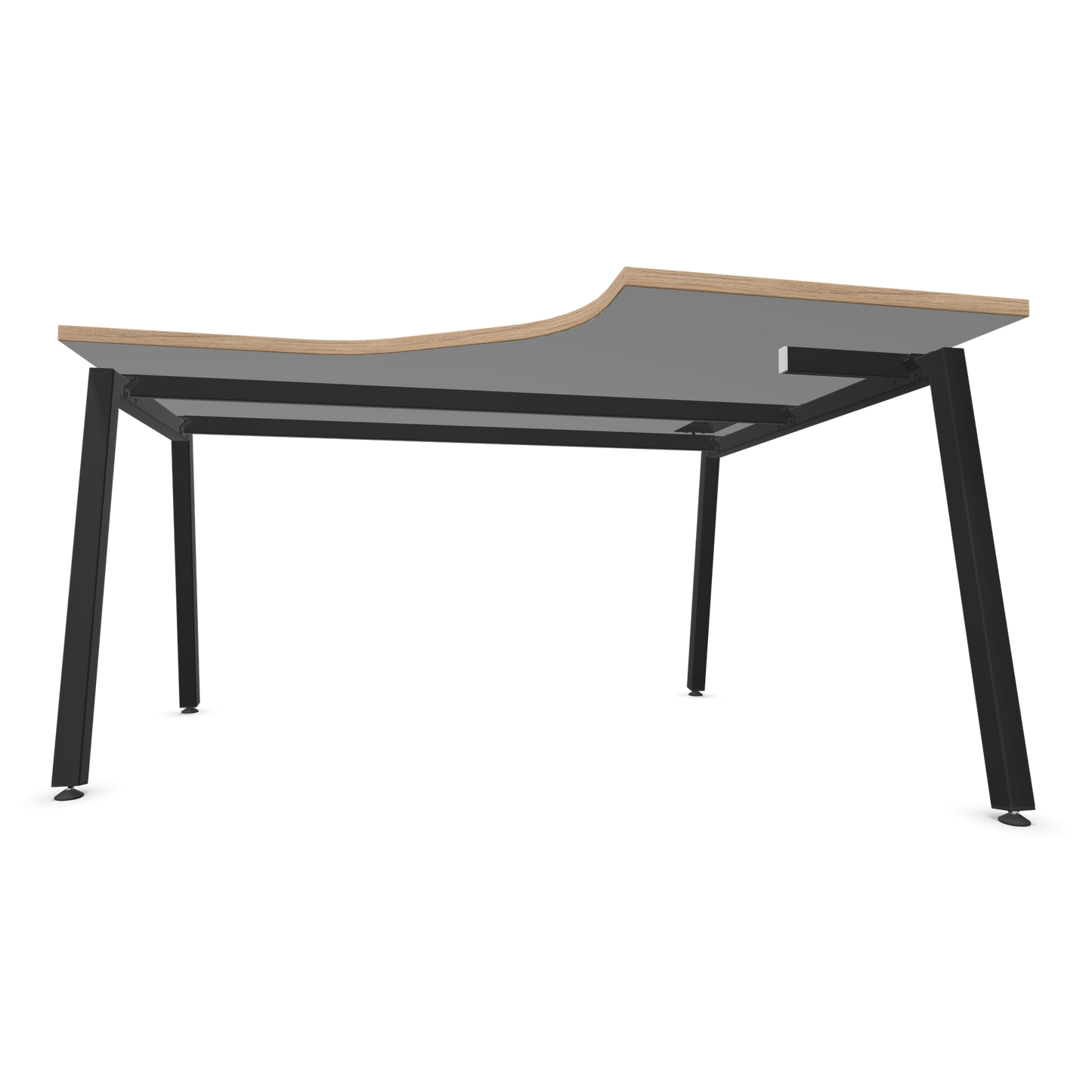 Narbutas Nova A Eckschreibtisch Gestell Schwarz