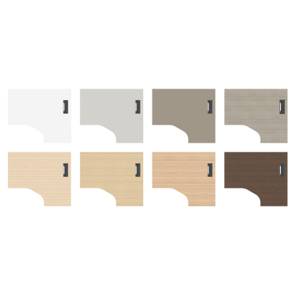 Narbutas Nova A Eckschreibtisch Gestell Schwarz