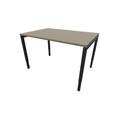 Narbutas Nova H Schreibtisch Gestell schwarz - Tischplatte Cubanitgrau - 1200x800mm - 6024300