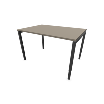 Narbutas Nova H Schreibtisch Gestell Dunkelgrau - Tischplatte Cubanitgrau - 1200x800mm - 6024327