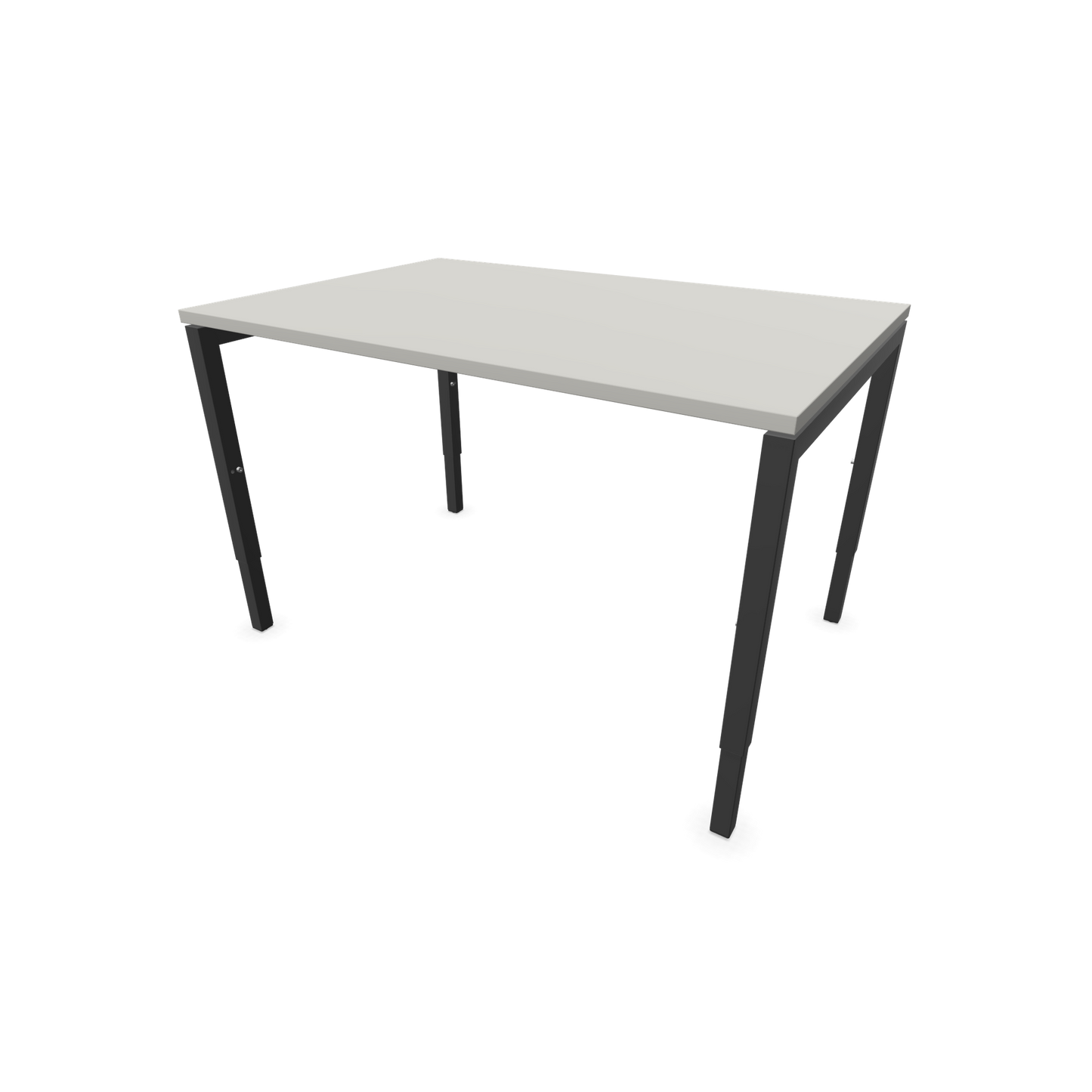 Narbutas Nova H Schreibtisch Gestell Dunkelgrau - Tischplatte Perlgrau - 1200x800mm - 6024328