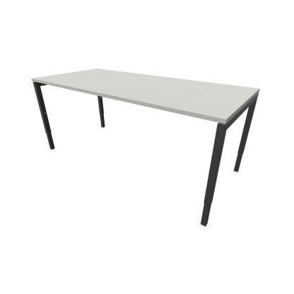 Narbutas Nova H Schreibtisch Gestell Dunkelgrau - Tischplatte Perlgrau - 1800x800mm - 6024436