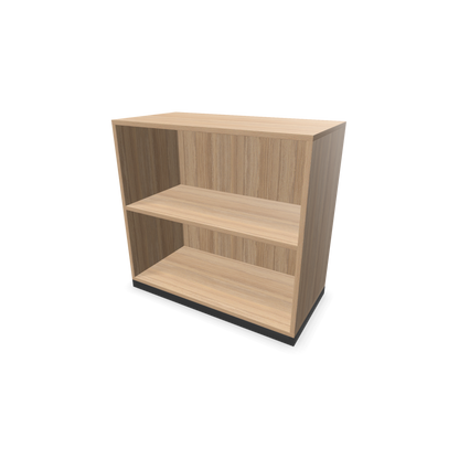 Narbutas Choice Regal 2-OH ohne Trennwand 800mm breit aus Bernsteineichendekor mit Sockel Dunkelgrau - 6026148