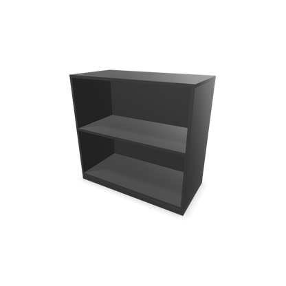 Narbutas Choice Regal 2-OH ohne Trennwand 800mm breit aus Dunkelgrau mit Sockel Dunkelgrau - 6026153