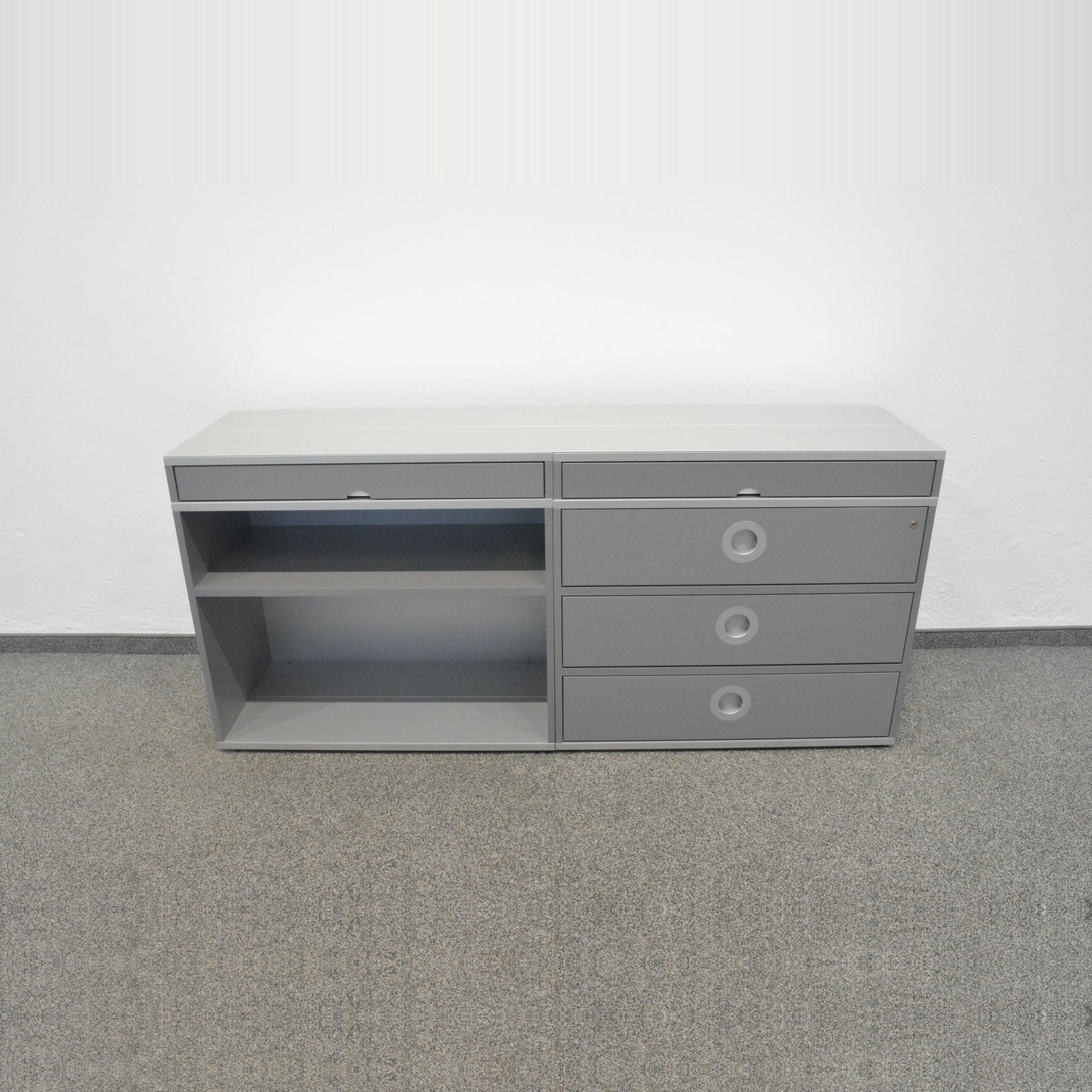 Denz D3 Sideboard MDF Anthrazit 1600 mm breit