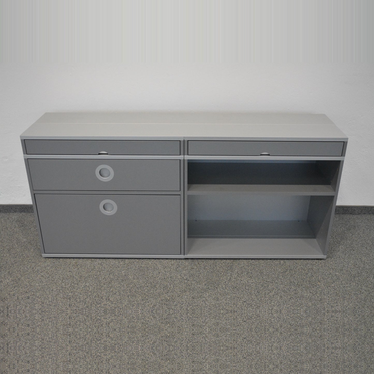 Denz D3 Sideboard MDF Anthrazit 1600 mm breit