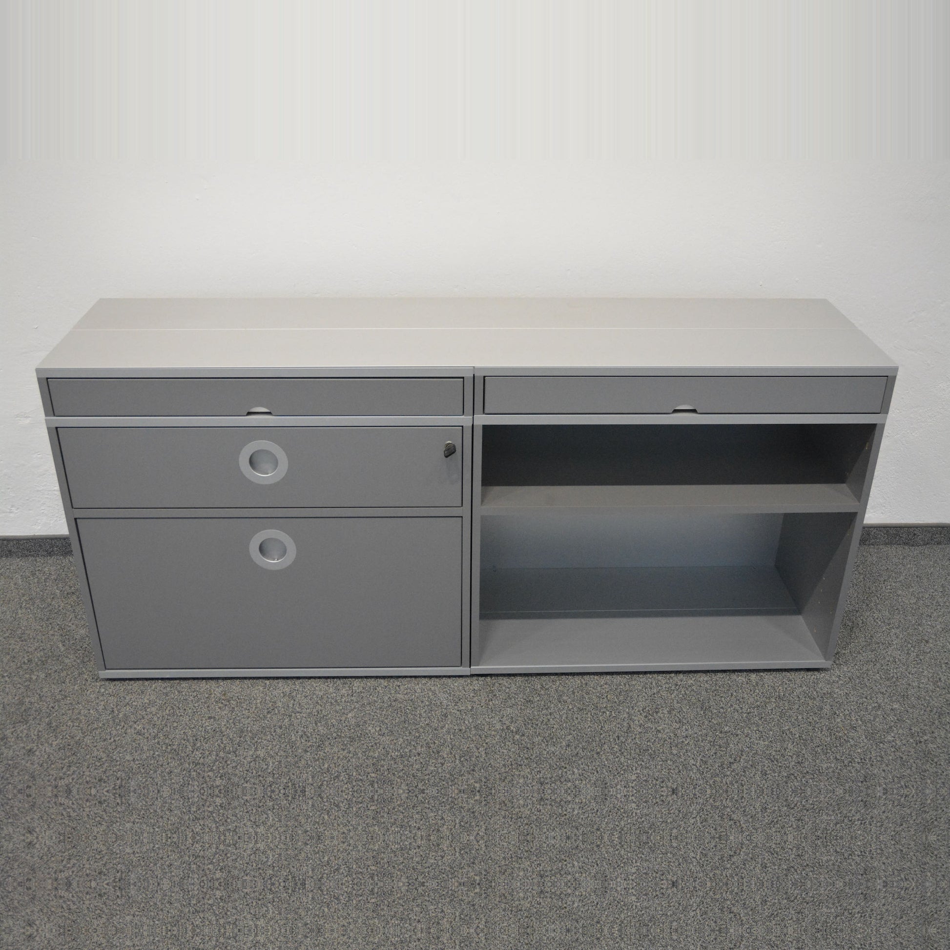 Denz D3 Sideboard MDF Anthrazit 1600 mm breit