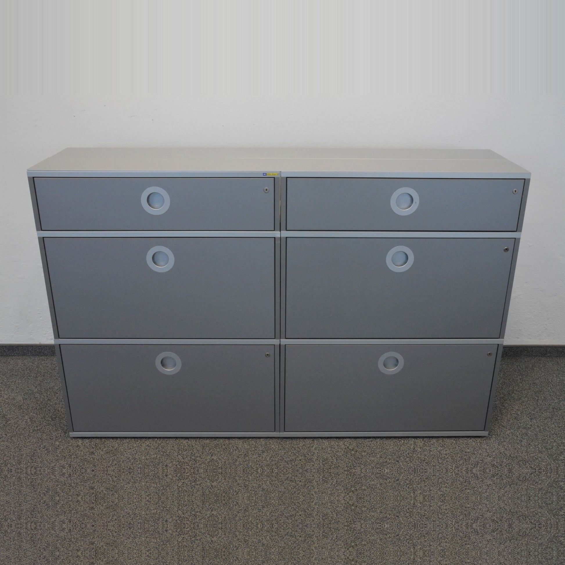Denz D3 Sideboard MDF Anthrazit 1600 mm breit