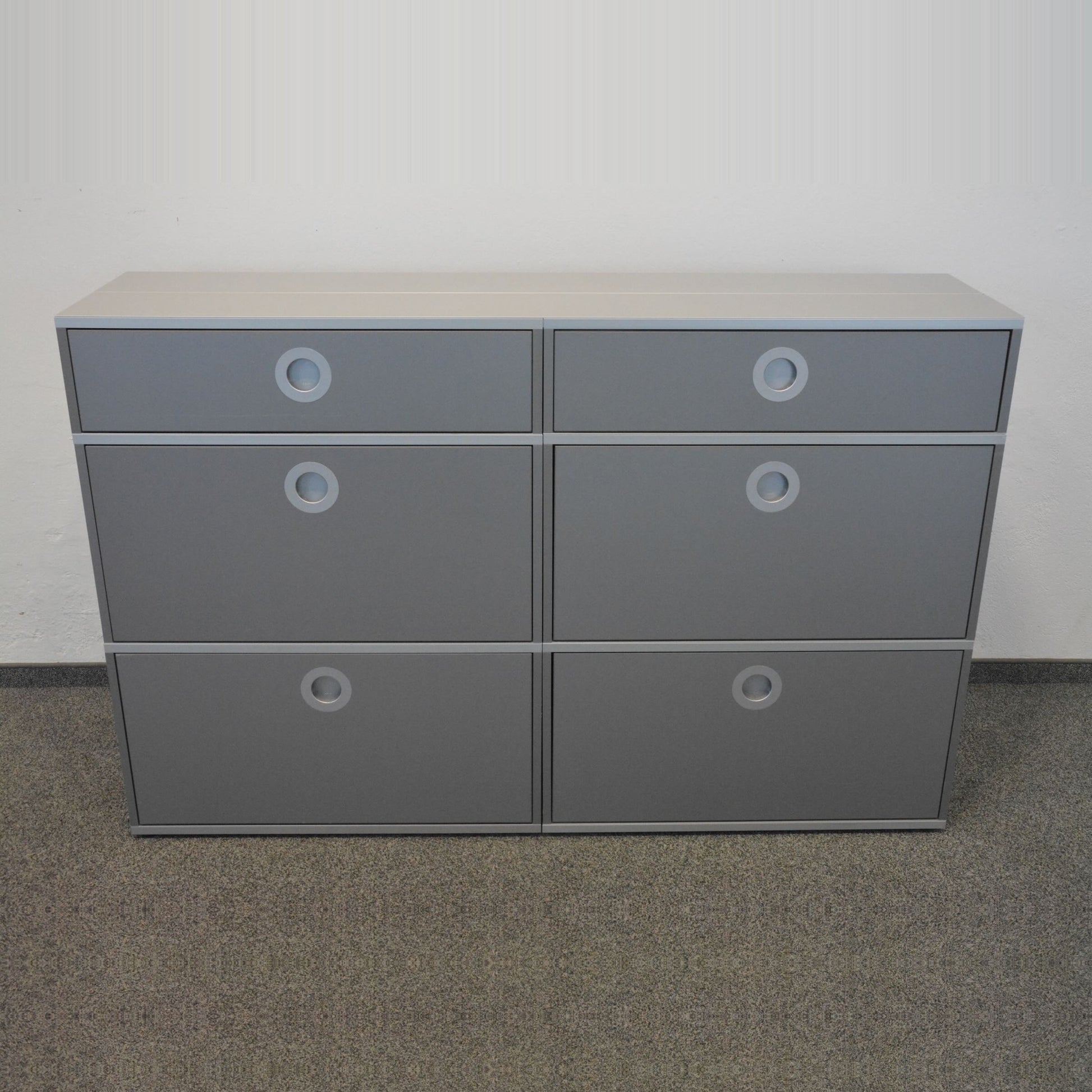 Denz D3 Sideboard MDF Anthrazit 1600 mm breit