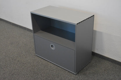 Denz D3 Sideboard mit Abdeckung Aluminium in Silbergrau - 6028578