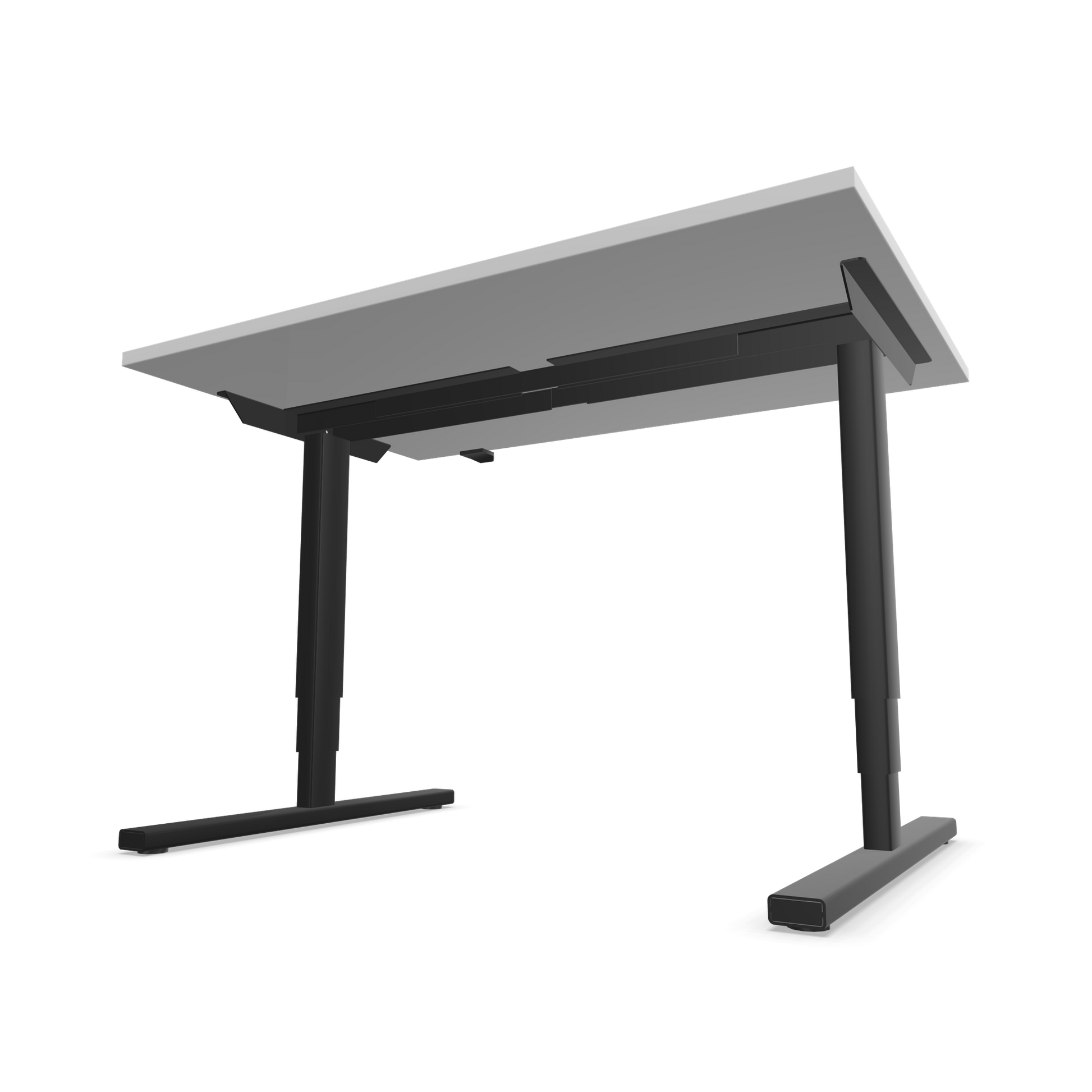 Narbutas Easy High Sitz-Steh-Schreibtisch Ansicht von unten