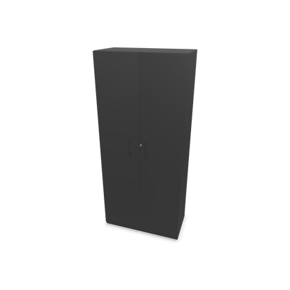 Choice Flügeltürschrank 5-OH - 800mm - Griff und Sockel Dunkelgrau - Kubus Dunkelgrau - Front Dunkelgrau - 6030809