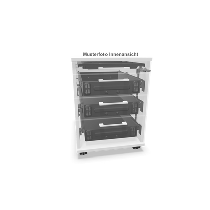 Narbutas Optima Roll-Korpus mit Top 1000 Schubladen und Soft-Closing