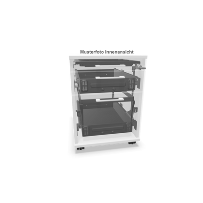 Narbutas Optima Roll-Korpus mit Top 1000 Schubladen und Soft-Closing