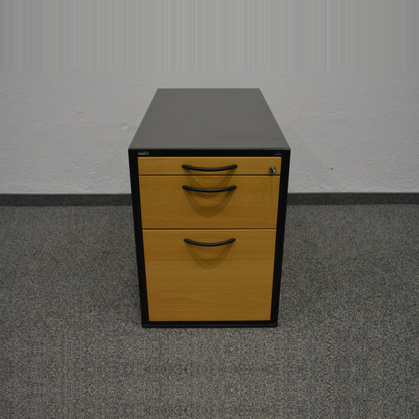 Elan New City Unterstell-Korpus 800mm Anthrazit-Buche mit Schlüssel