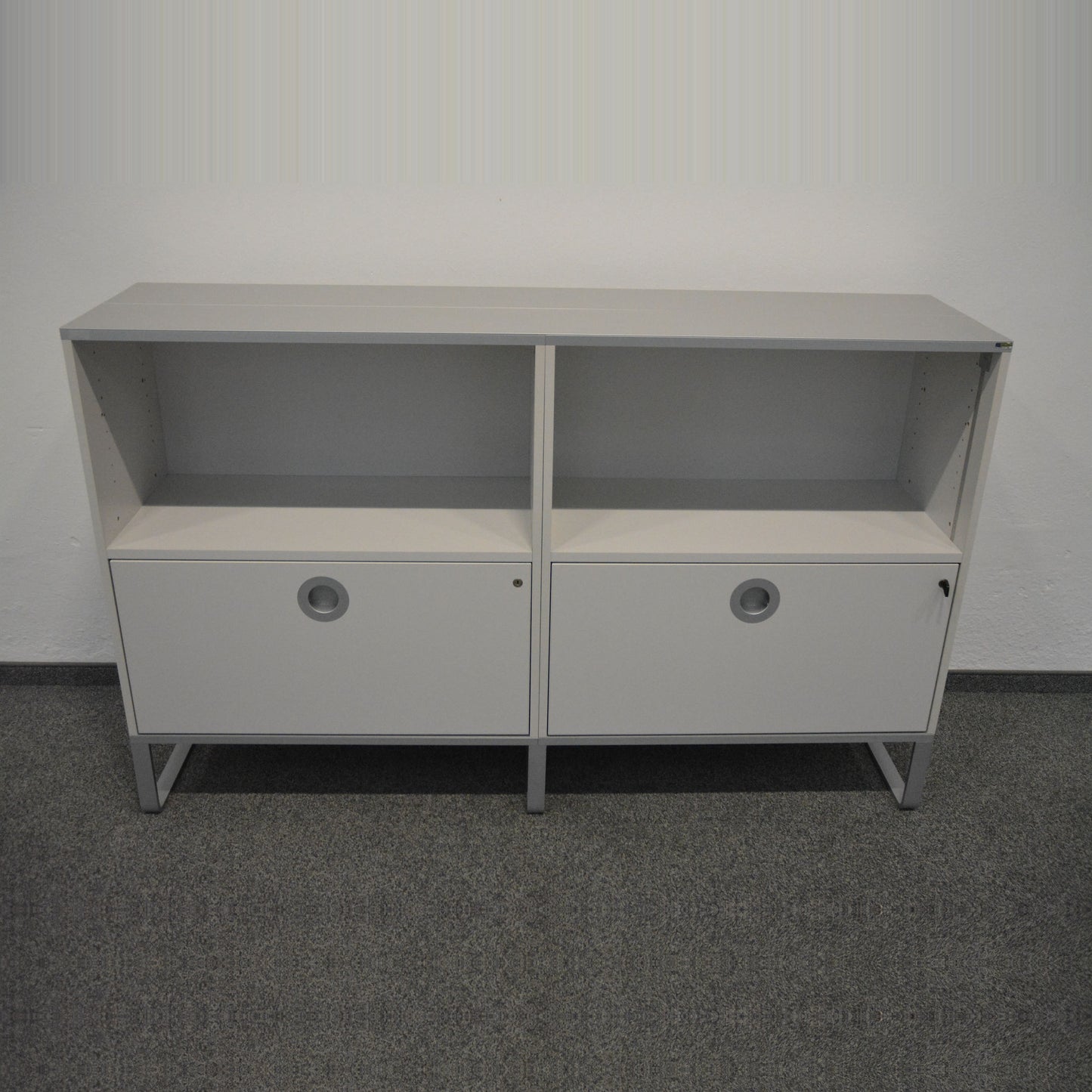Denz D3 Sideboard MDF Hellgrau 1600 mm breit