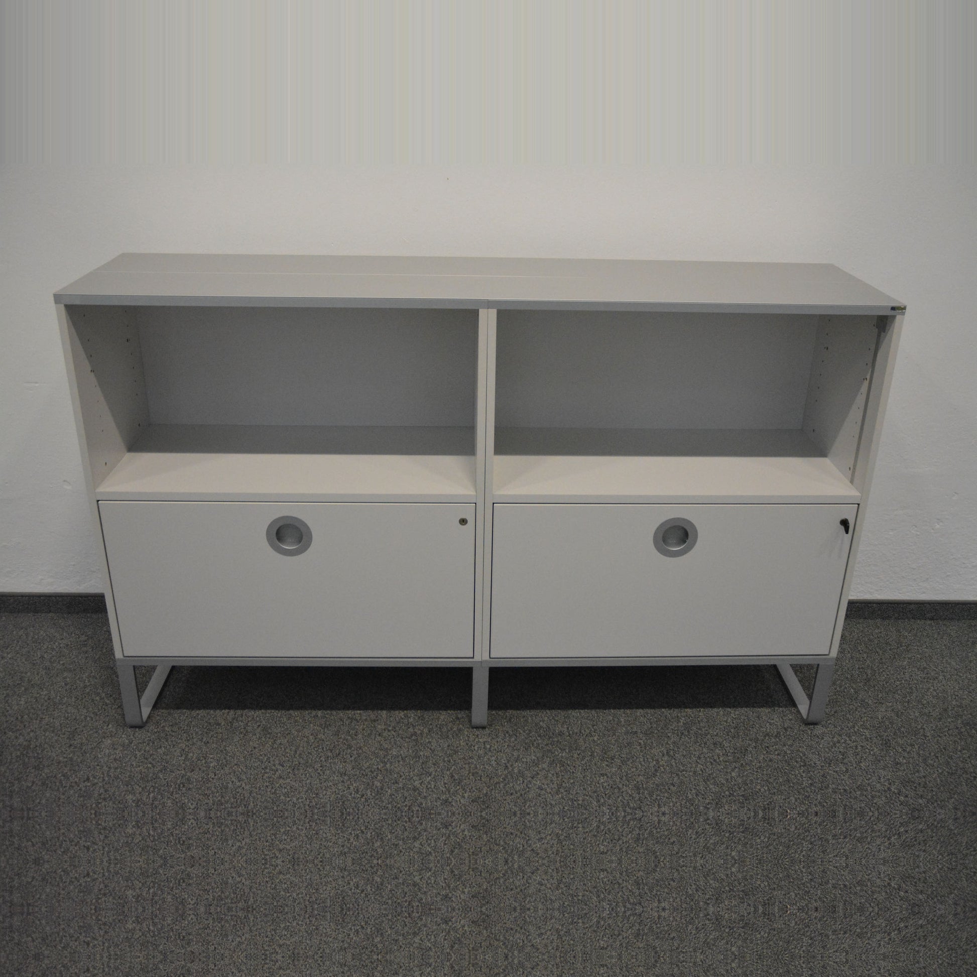 Denz D3 Sideboard MDF Hellgrau 1600 mm breit