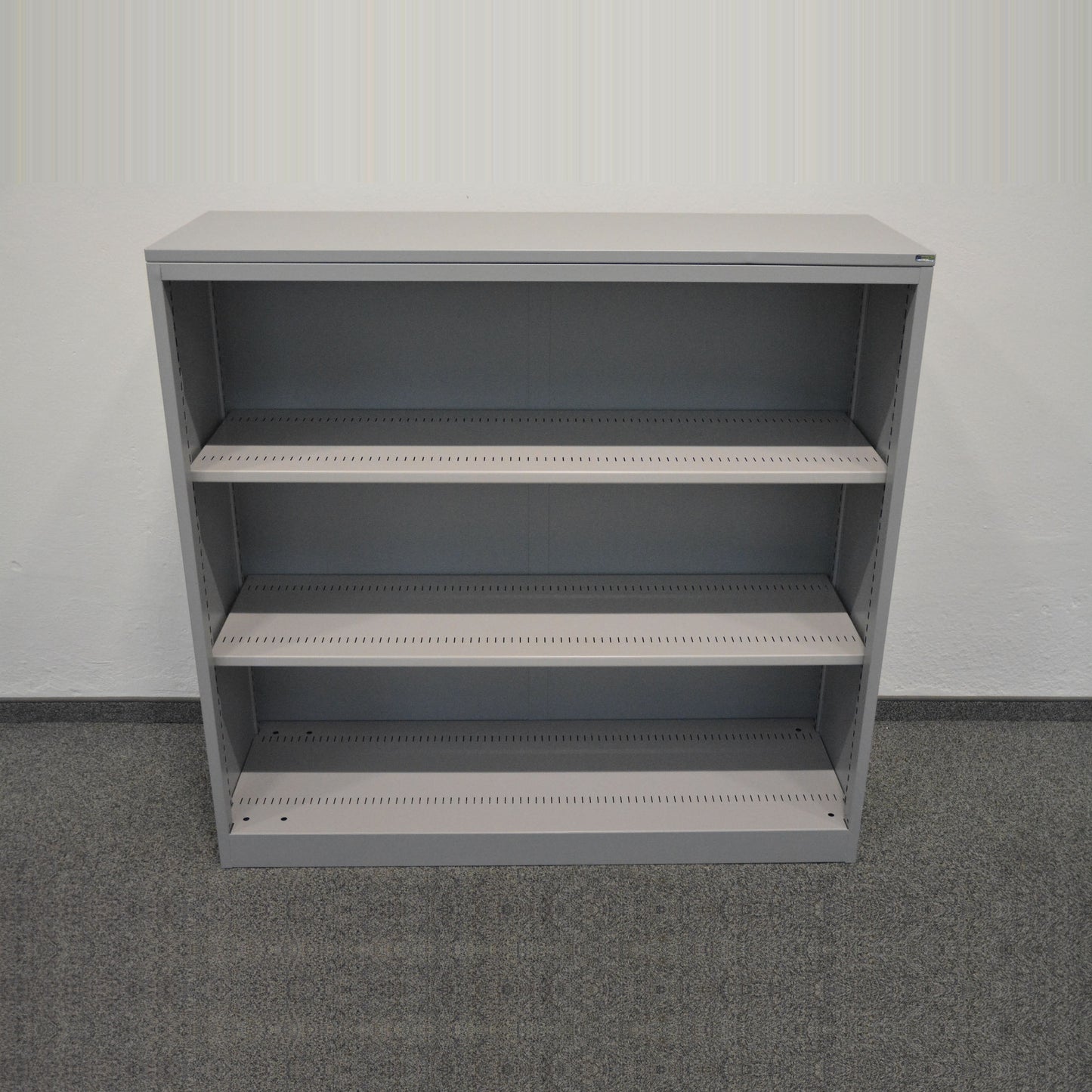 Lista Office Storage Regal Metall Silbergrau