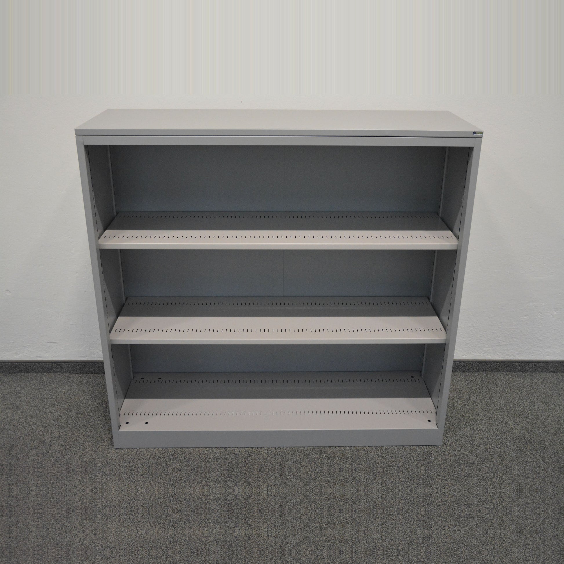 Lista Office Storage Regal Metall Silbergrau