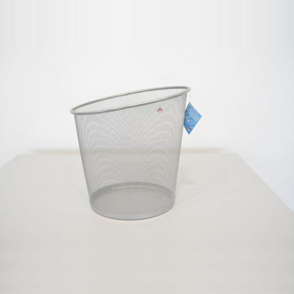 Alba ESKMESH Abfalleimer aus Metall in Silbergrau - 6033242