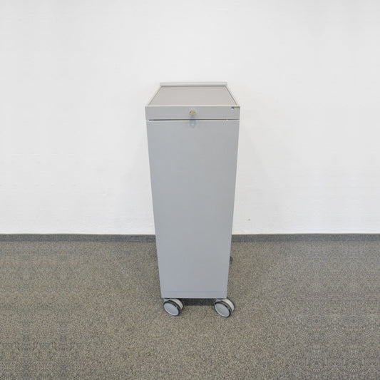 Denz D3 Roll-Caddy in Silbergrau