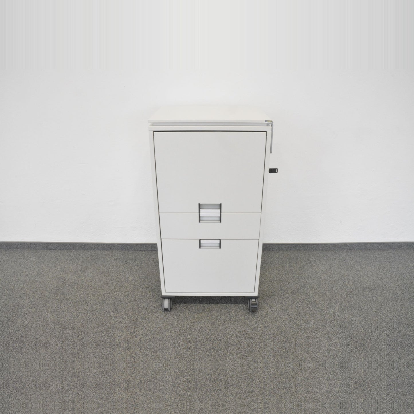 Steelcase Share It Roll-Caddy Spanplatte Lichtgrau Hell