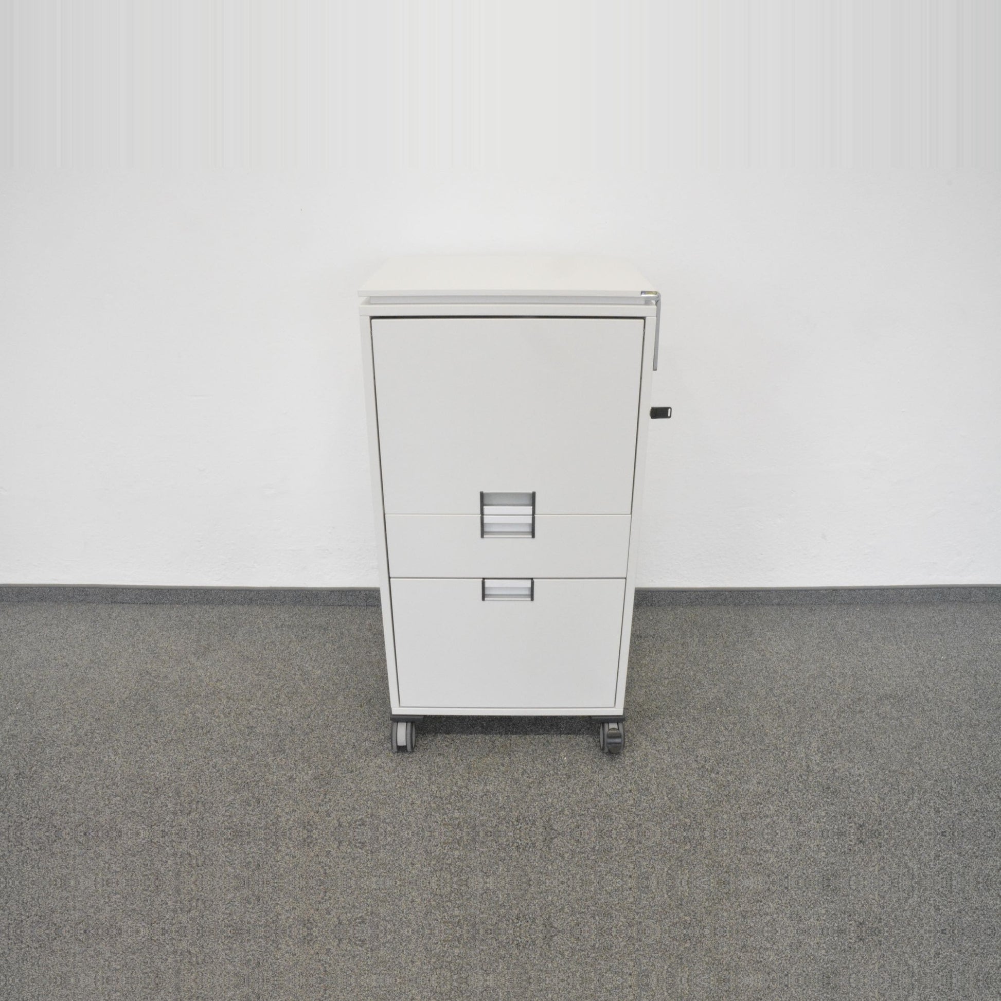 Steelcase Share It Roll-Caddy Spanplatte Lichtgrau Hell