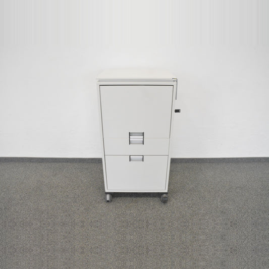 Steelcase Share It Roll-Caddy Spanplatte Lichtgrau Hell